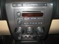 2006 Hummer H3 Ebony Black/Light Cashmere Beige Interior Audio System Photo
