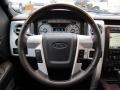 Sienna Brown Leather/Black Steering Wheel Photo for 2010 Ford F150 #63067003