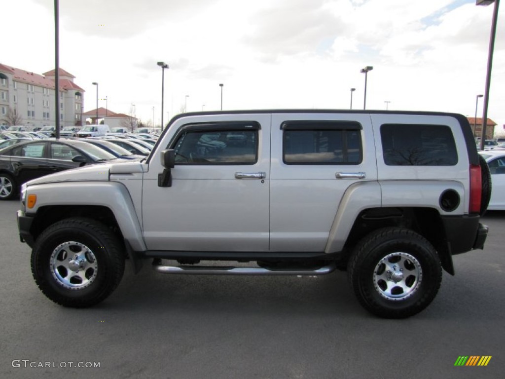 Boulder Gray Metallic 2007 Hummer H3 Standard H3 Model Exterior Photo #63067264