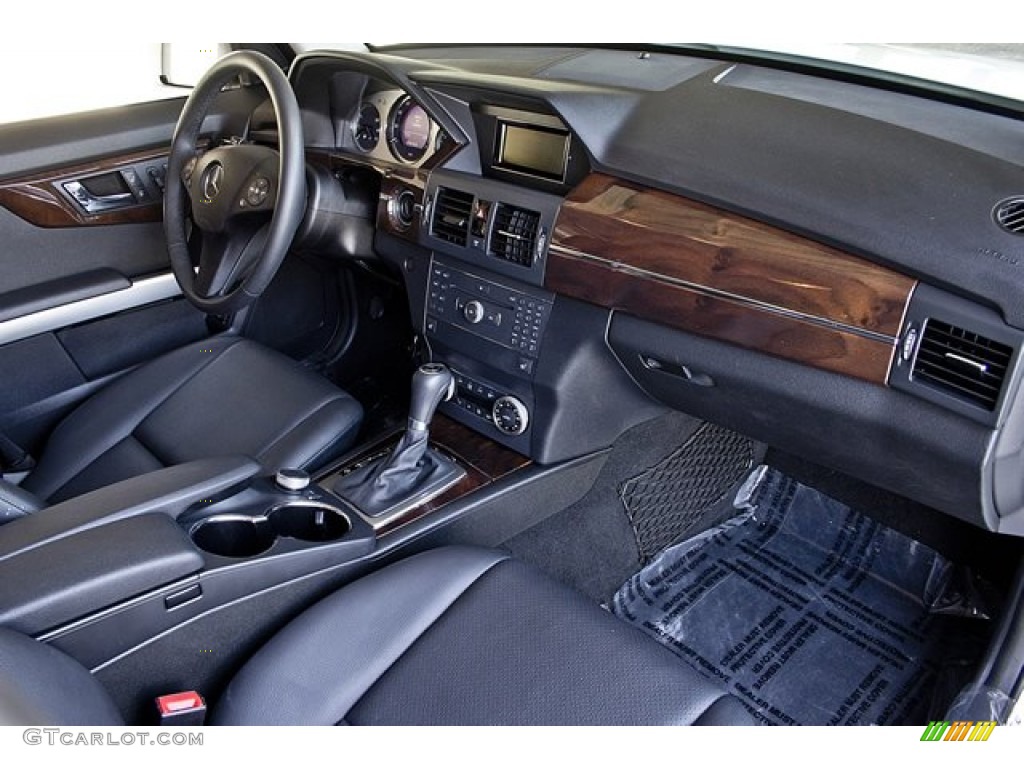 Black Interior 2010 Mercedes-Benz GLK 350 4Matic Photo #63067279