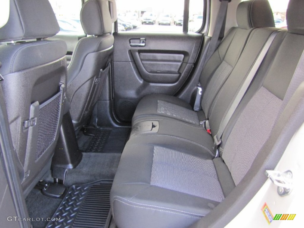 Ebony Black Interior 2007 Hummer H3 Standard H3 Model Photo #63067426