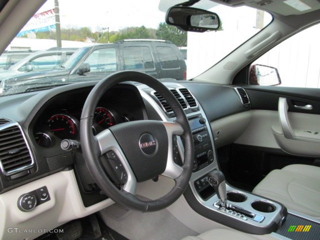 2008 GMC Acadia SLT AWD Light Titanium Dashboard Photo #63067954