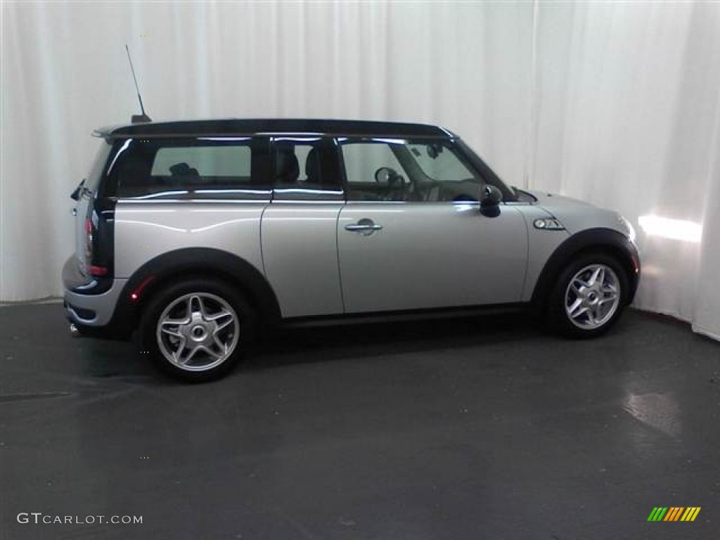 2009 Cooper S Clubman - Pure Silver Metallic / Black/Grey photo #17