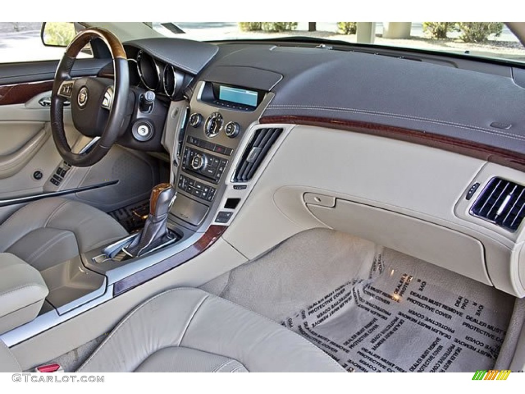 2011 Cadillac CTS 3.0 Sport Wagon Cashmere/Cocoa Dashboard Photo #63068335