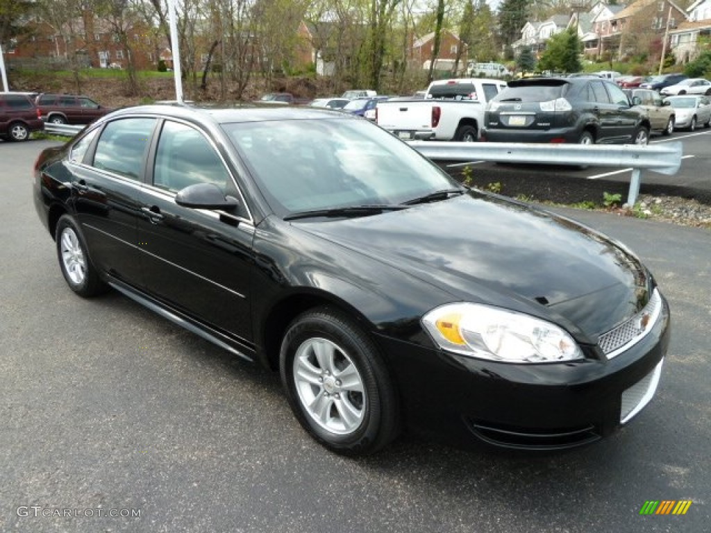 Black 2012 Chevrolet Impala LS Exterior Photo #63068389