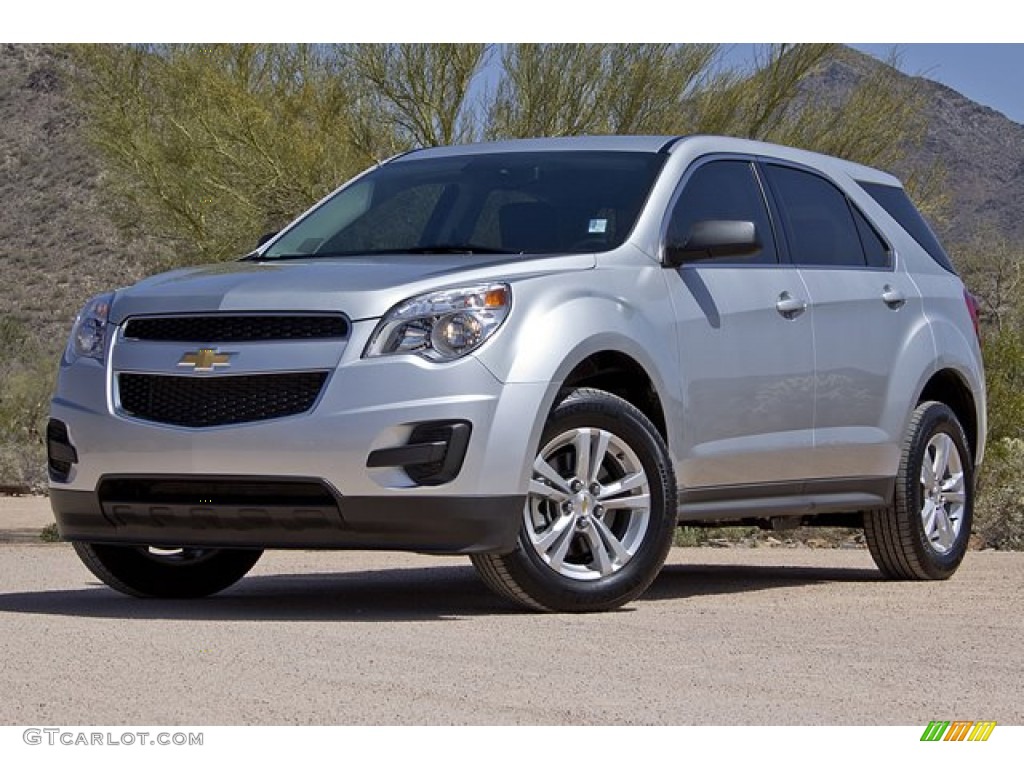 Silver Ice Metallic 2011 Chevrolet Equinox LS Exterior Photo #63068413
