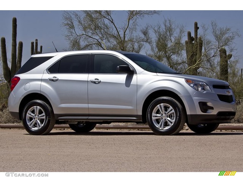 Silver Ice Metallic 2011 Chevrolet Equinox LS Exterior Photo #63068461