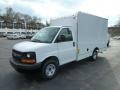 Summit White - Express Cutaway 3500 Commercial Moving Truck Photo No. 8
