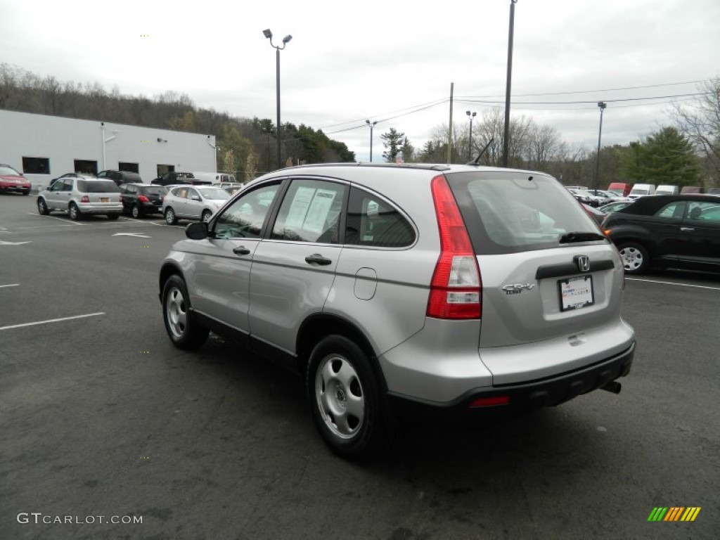 2009 CR-V LX 4WD - Alabaster Silver Metallic / Gray photo #3