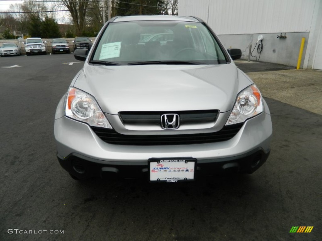 2009 CR-V LX 4WD - Alabaster Silver Metallic / Gray photo #8