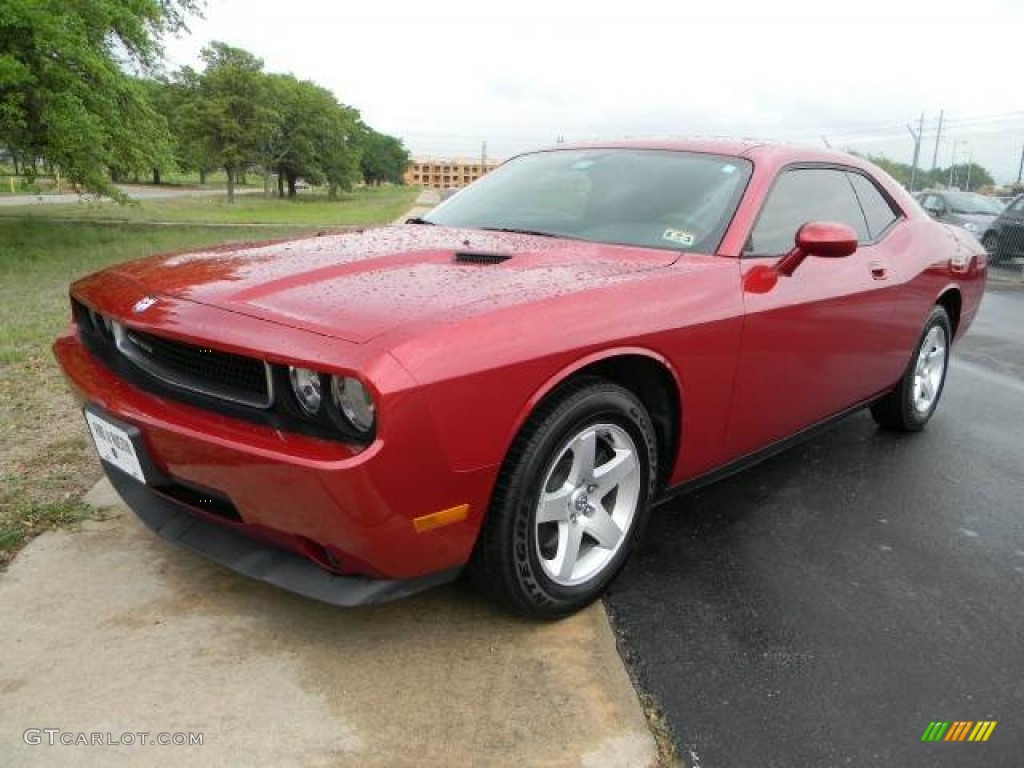 Inferno Red Crystal Pearl 2010 Dodge Challenger SE Exterior Photo #63069983