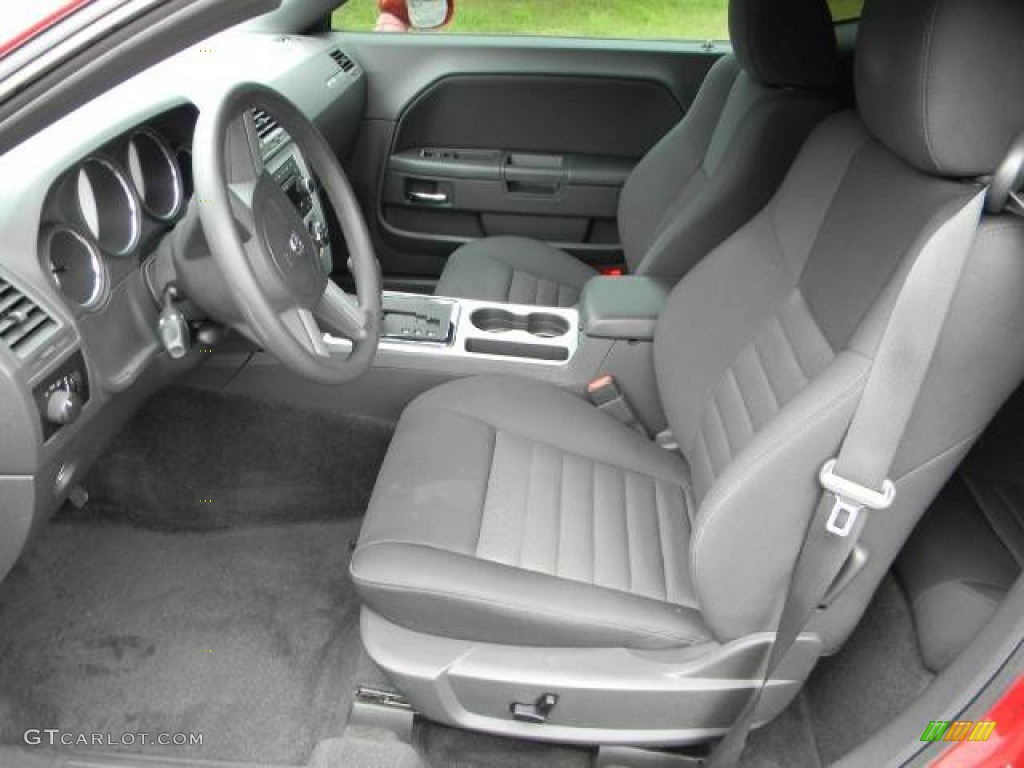 Dark Slate Gray Interior 2010 Dodge Challenger SE Photo #63070072