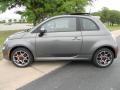 2012 Grigio (Grey) Fiat 500 Sport  photo #2