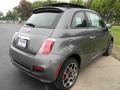 2012 Grigio (Grey) Fiat 500 Sport  photo #3