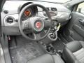 2012 Grigio (Grey) Fiat 500 Sport  photo #6