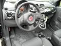 Sport Tessuto Nero/Nero (Black/Black) 2012 Fiat 500 Sport Dashboard