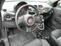 2012 Nero (Black) Fiat 500 Sport  photo #6