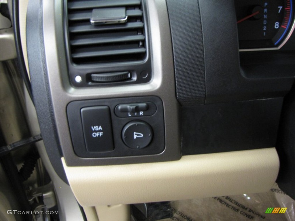2009 CR-V LX 4WD - Borrego Beige Metallic / Ivory photo #12