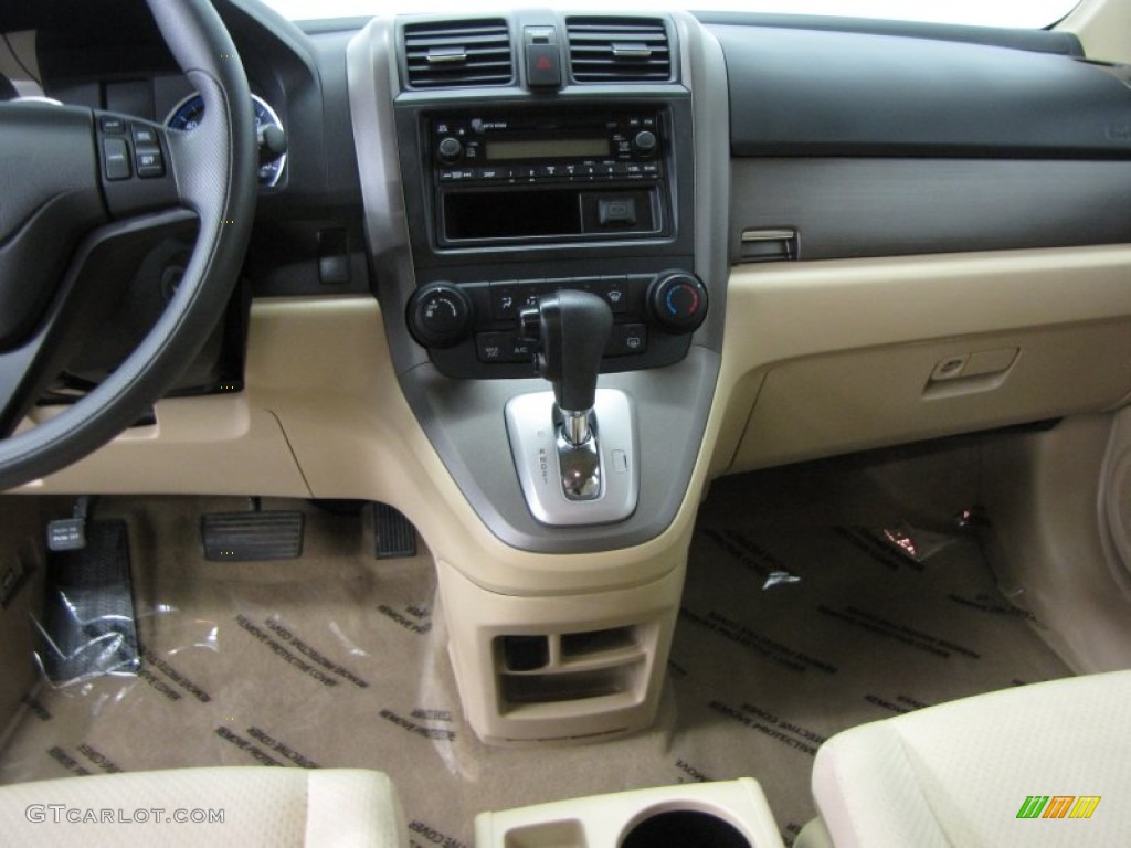 2009 CR-V LX 4WD - Borrego Beige Metallic / Ivory photo #13