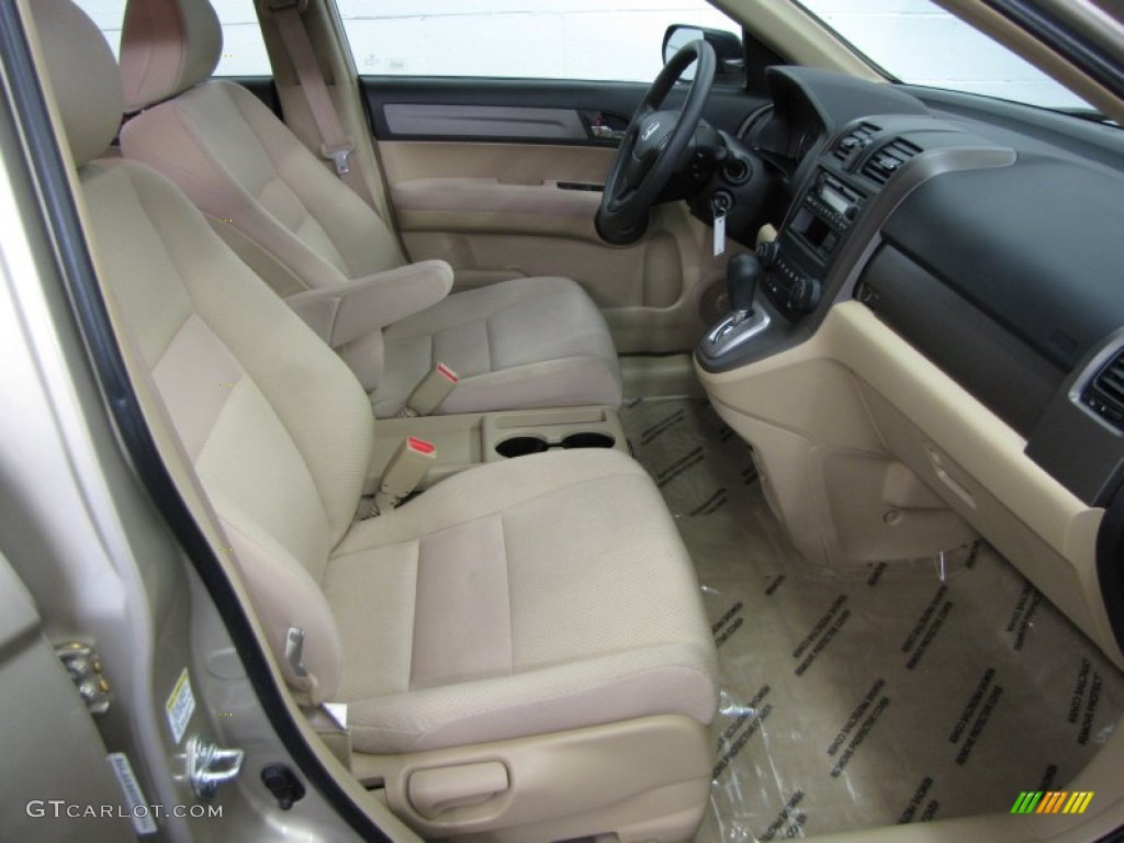 2009 CR-V LX 4WD - Borrego Beige Metallic / Ivory photo #19