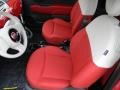 2012 Fiat 500 Tessuto Rosso/Avorio (Red/Ivory) Interior Interior Photo