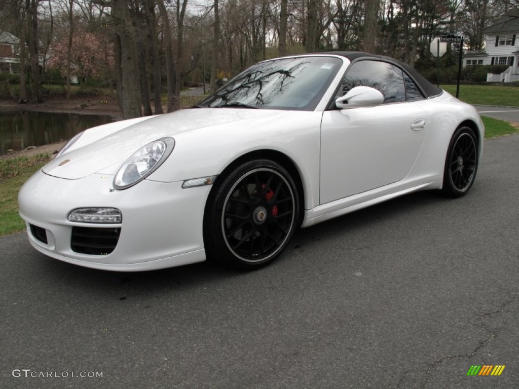 2012 911 Carrera GTS Cabriolet - Carrara White / Black Leather w/Alcantara photo #1