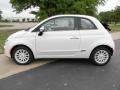 Gucci Bianco (White) 2012 Fiat 500 c cabrio Gucci Exterior