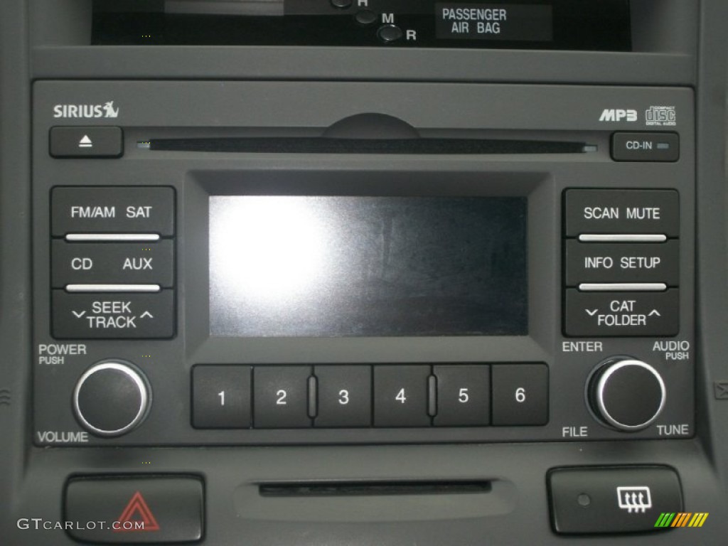 2010 Kia Rio LX Sedan Audio System Photo #63072348