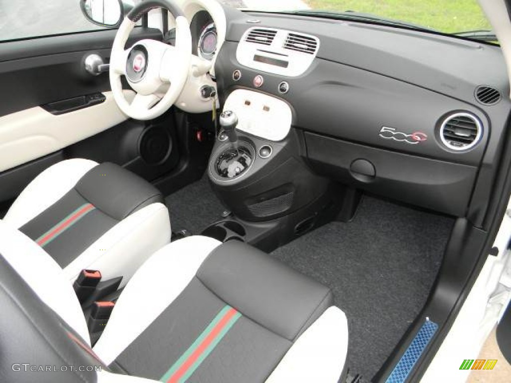 2012 Fiat 500 c cabrio Gucci 500 by Gucci Nero (Black) Dashboard Photo #63072379