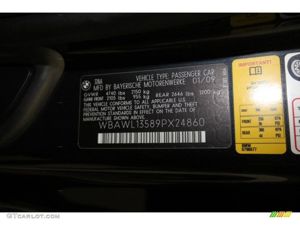 2009 3 Series 328i Convertible - Black Sapphire Metallic / Saddle Brown Dakota Leather photo #10