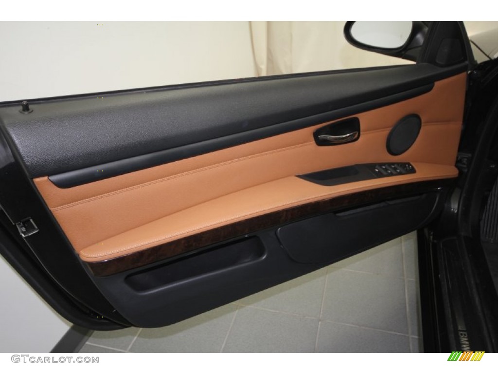 2009 3 Series 328i Convertible - Black Sapphire Metallic / Saddle Brown Dakota Leather photo #18