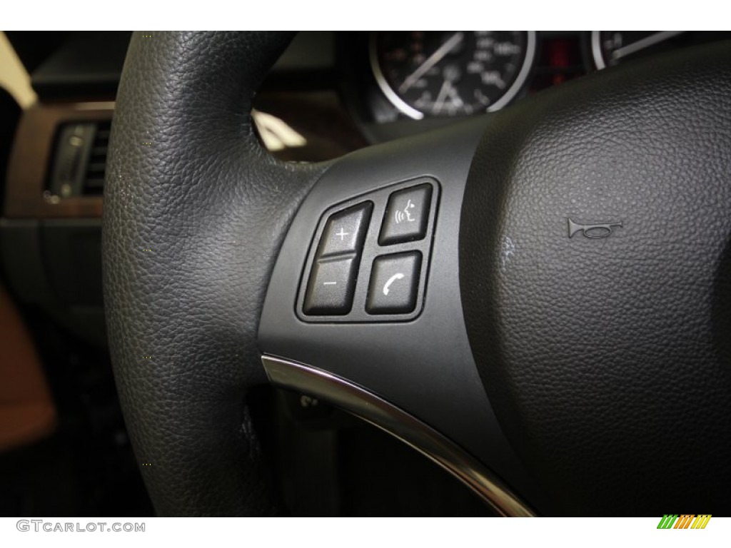 2009 3 Series 328i Convertible - Black Sapphire Metallic / Saddle Brown Dakota Leather photo #30
