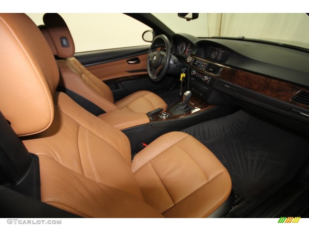 2009 3 Series 328i Convertible - Black Sapphire Metallic / Saddle Brown Dakota Leather photo #34