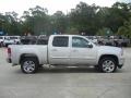 2010 Pure Silver Metallic GMC Sierra 1500 SLE Crew Cab  photo #4