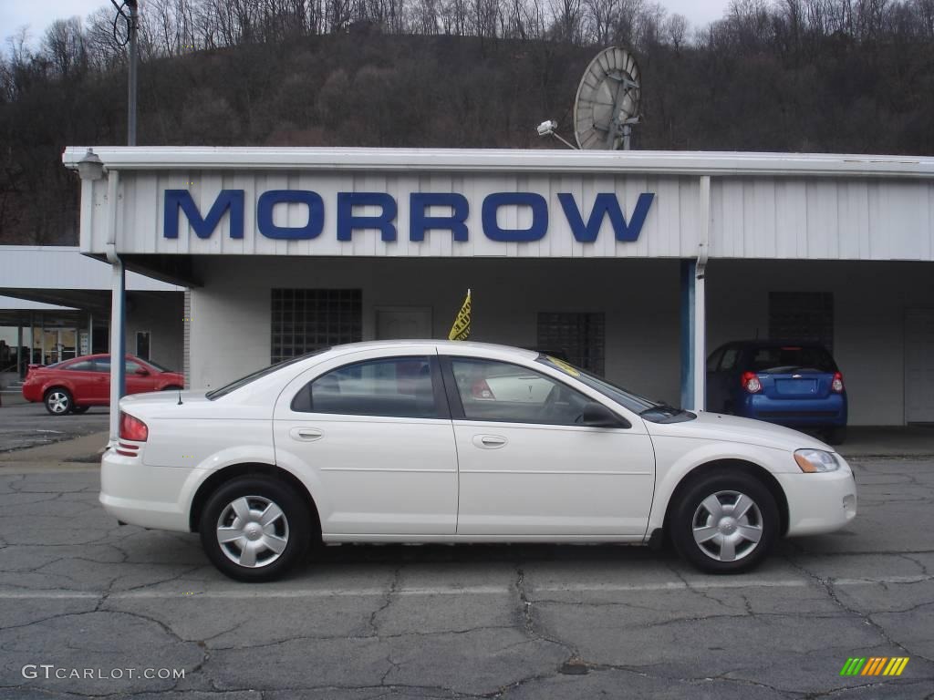 2005 Stratus SXT Sedan - Stone White / Dark Slate Gray photo #1