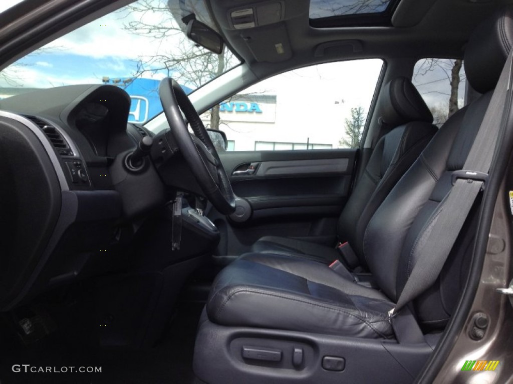 2009 CR-V EX-L 4WD - Borrego Beige Metallic / Black photo #19