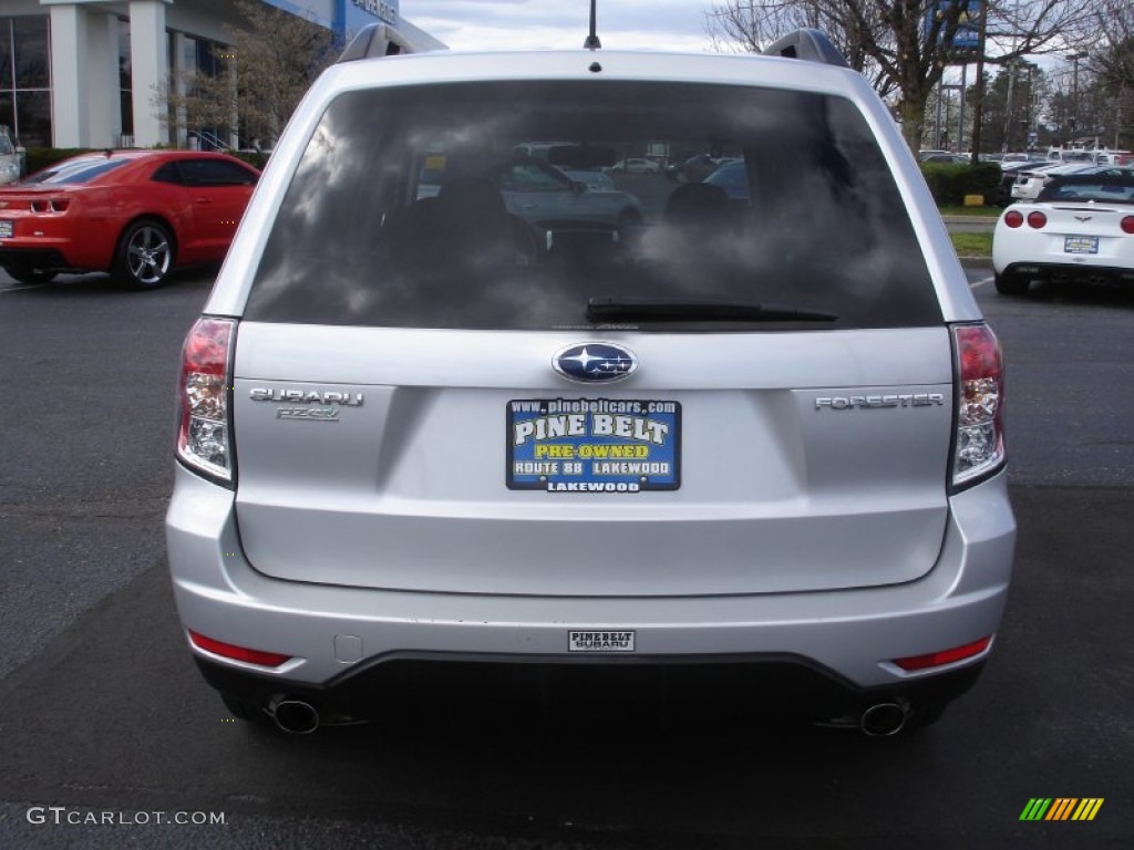 2009 Forester 2.5 X Limited - Spark Silver Metallic / Black photo #5
