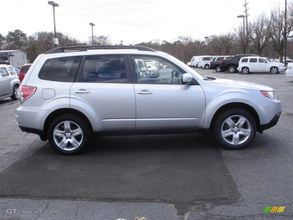 2009 Forester 2.5 X Limited - Spark Silver Metallic / Black photo #7