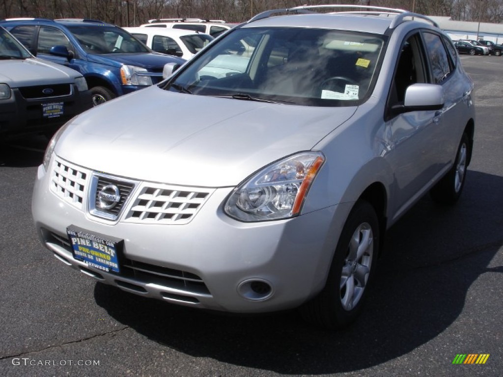 2008 Rogue SL AWD - Silver Ice Metallic / Black photo #1