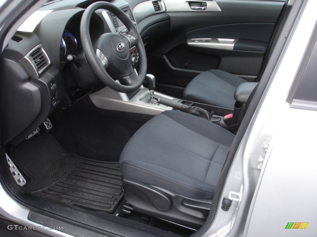 Black Interior 2009 Subaru Forester 2.5 XT Photo #63076292