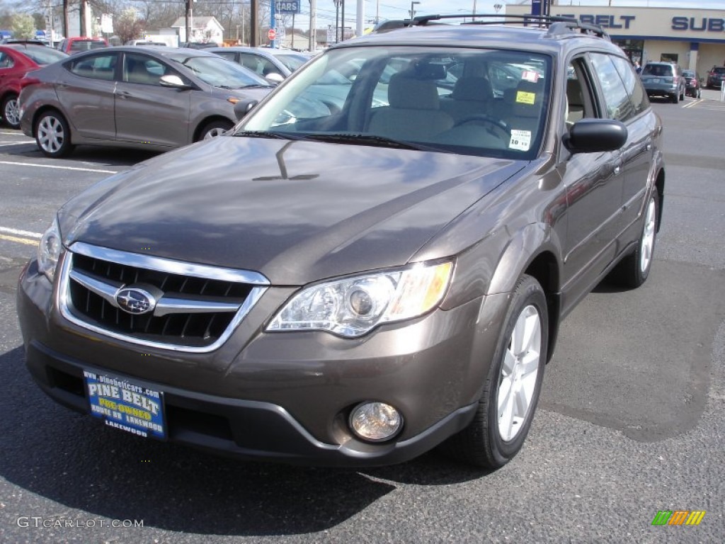 2009 Outback 2.5i Special Edition Wagon - Deep Bronze Metallic / Warm Ivory photo #1