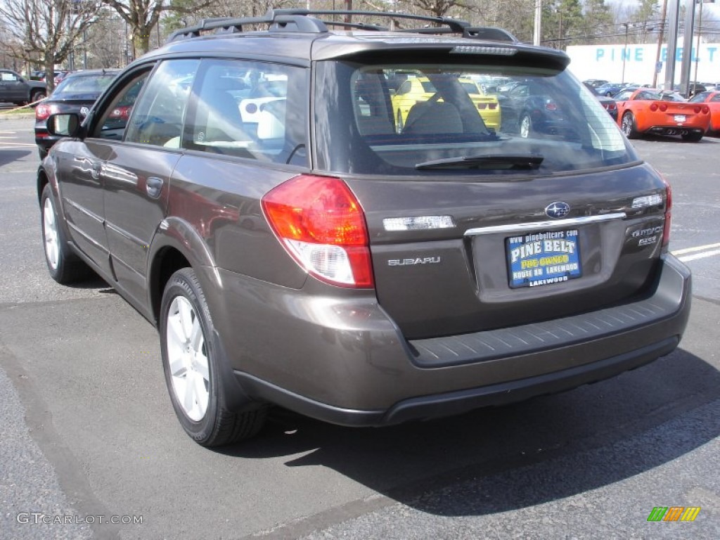 2009 Outback 2.5i Special Edition Wagon - Deep Bronze Metallic / Warm Ivory photo #6