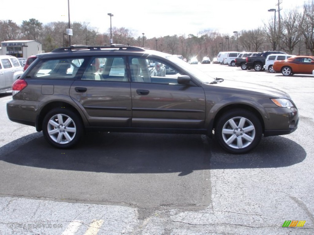 2009 Outback 2.5i Special Edition Wagon - Deep Bronze Metallic / Warm Ivory photo #7