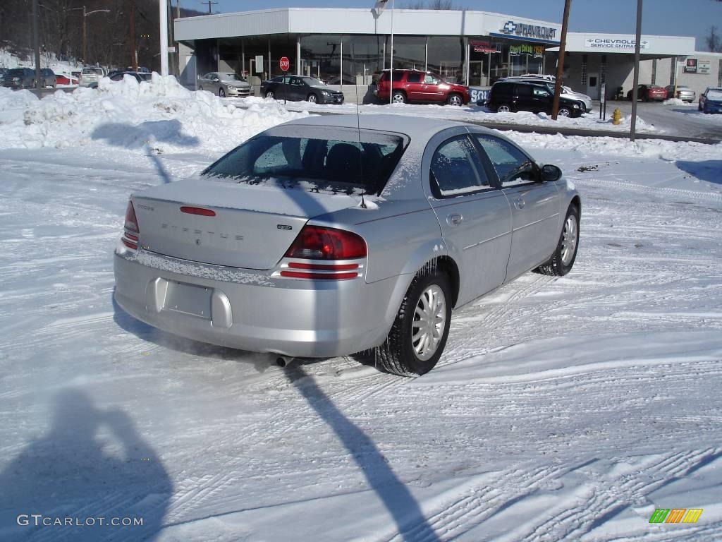 2006 Stratus SXT Sedan - Bright Silver Metallic / Dark Slate Grey photo #9