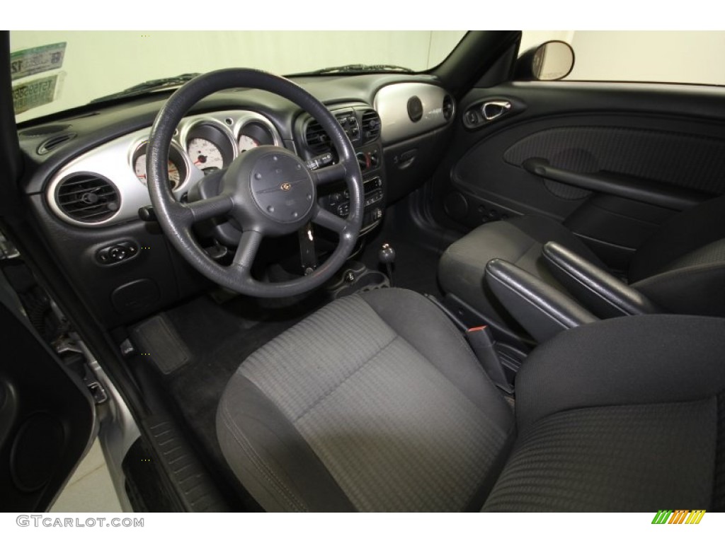Dark Slate Gray Interior 2005 Chrysler PT Cruiser Convertible Photo #63077519