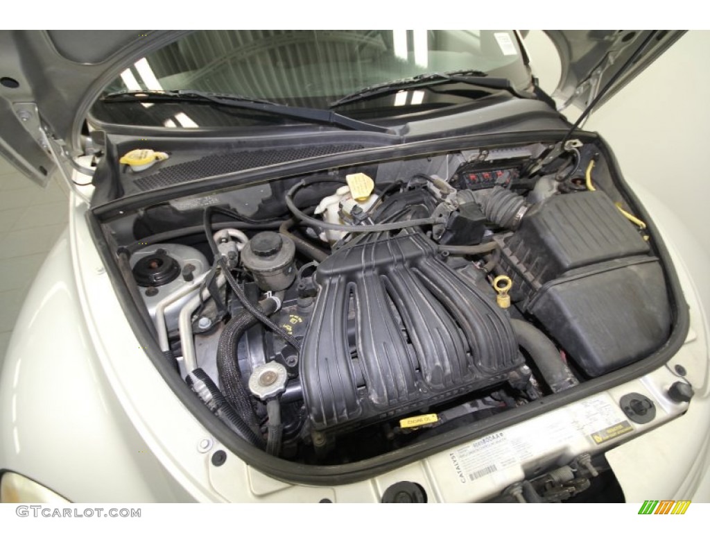 2005 Chrysler PT Cruiser Convertible 2.4 Liter DOHC 16 Valve 4 Cylinder Engine Photo #63077654