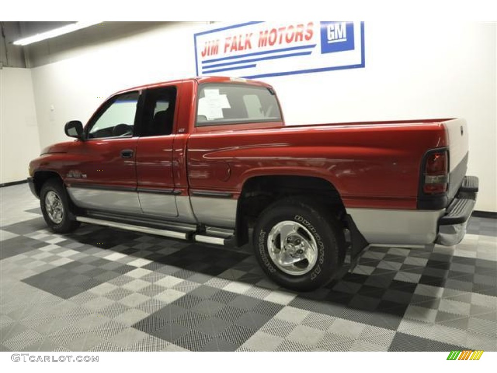 1998 Ram 1500 Laramie SLT Extended Cab - Radiant Fire Pearl / Gray photo #3