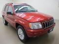 2002 Inferno Red Tinted Pearlcoat Jeep Grand Cherokee Limited 4x4  photo #1