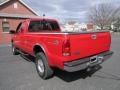 2004 Red Ford F250 Super Duty XLT SuperCab 4x4  photo #6