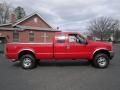 2004 Red Ford F250 Super Duty XLT SuperCab 4x4  photo #11